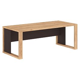 Стол руководителя AST 209 Дуб Бофорд/Венге Магия 2000х900х750 ALTO - Фото предпросмотра