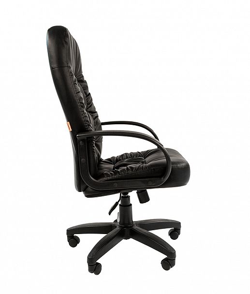 Кресло CHAIRMAN 416 ЭКО, экокожа, черный глянцевый - Вид 3