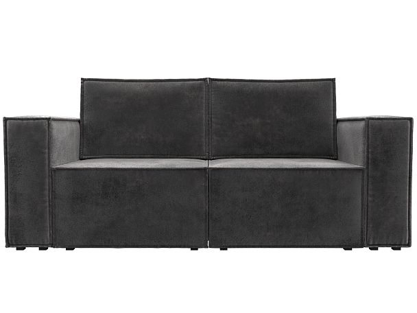 Диван прямой Куба мини Велюр серый - Вид 2