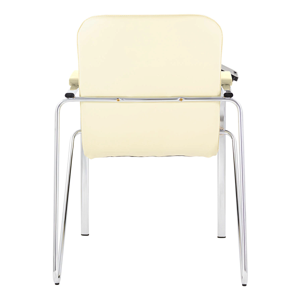 Кресло со столом BRABIX "Samba CF-108 BOX-2", хром каркас, кожзам бежевый, разобрано, 533219 - Вид 7