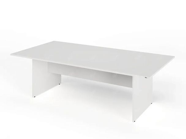 ЛАЙТ / LIGHT RLG009-24x12 Конференц-стол 240x120x75 Белый - Вид 1