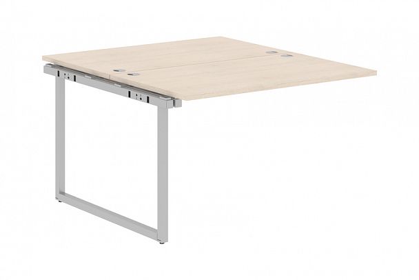 Стол "XTen-Q" XQIWST 1214 бук тиара/алюминий - Вид 1