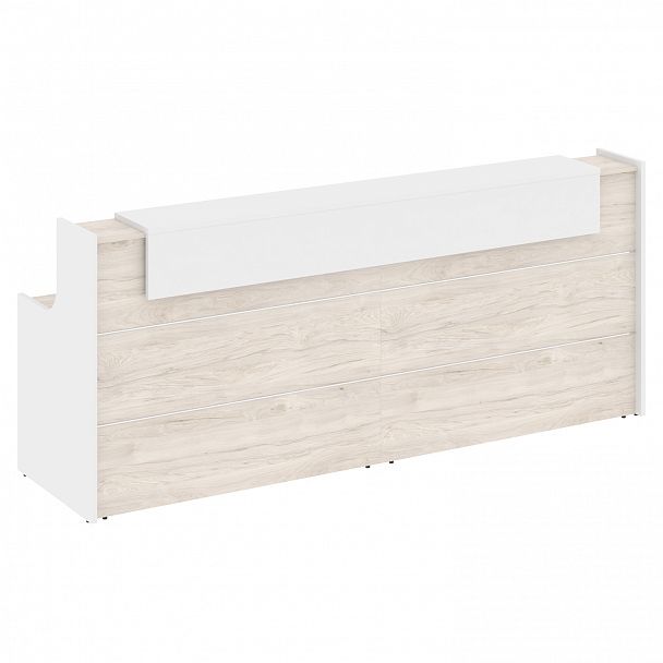 Ресепшн "Onix" O.R-K-7 денвер светлый/белый - Вид 2