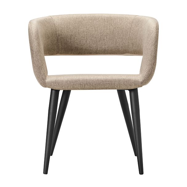 Кресло Hugs beige/черный - Вид 3