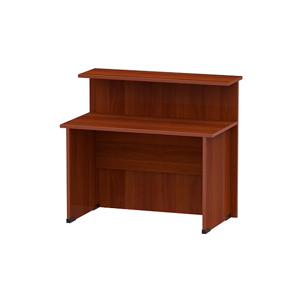Стойка ресепшн прямая СР-120/60 орех итальянский - Вид 2