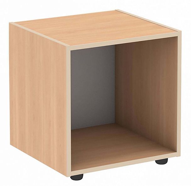 Секция 1-но ярусная Стеллажа "Модульного", клен - Вид 1