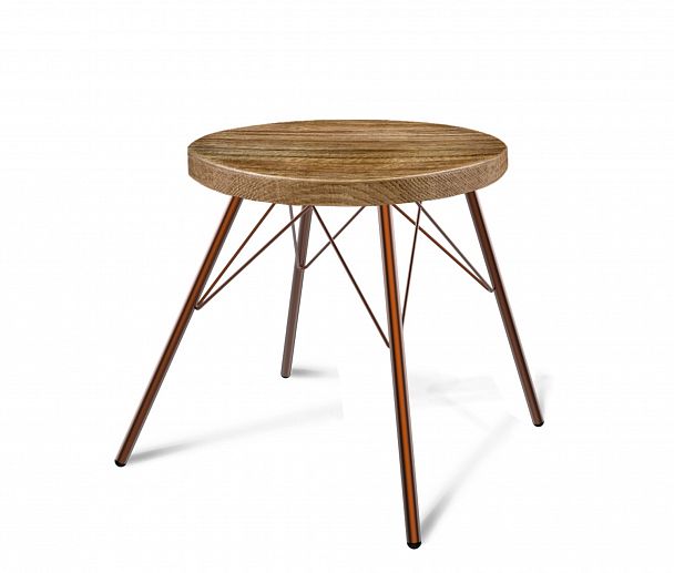 Стул Sheffilton SHT-ST16/S37 дуб брашированный/медный - Вид 2