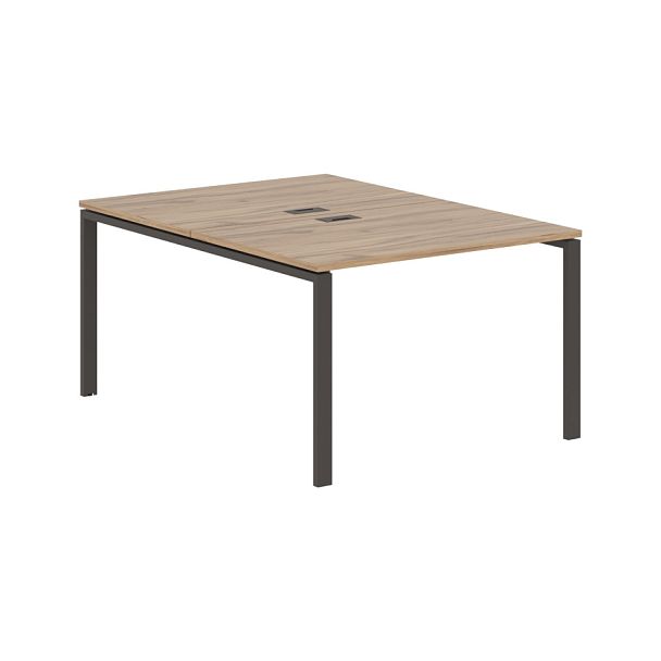 Стол 2-х местный EUWST 1116 Дуб Денвер светлый/Мокко 1160х1606х750 EDIS - Вид 1