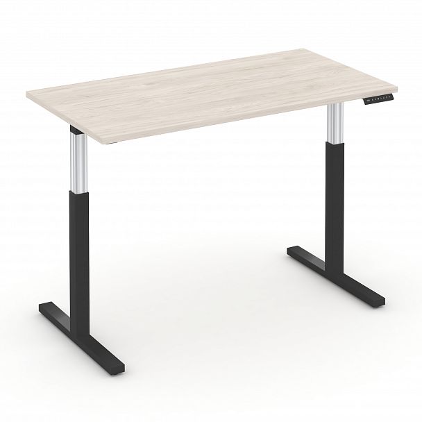 Стол электроподъемный "MOVE UP" MV.SE-3.7 Черный металл / Денвер Светлый - Вид 2