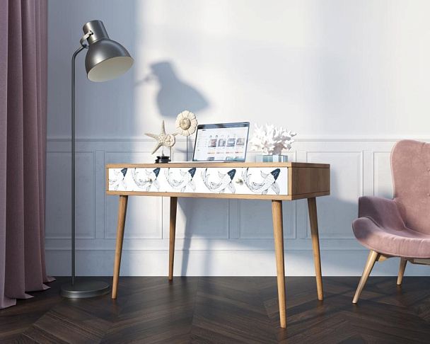 Стол рабочий Berber малый принт 36 арт BB32/Print_36 - Вид 3