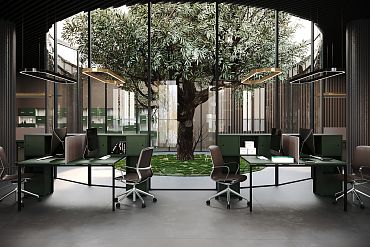 Новая серия офисной мебели Concept