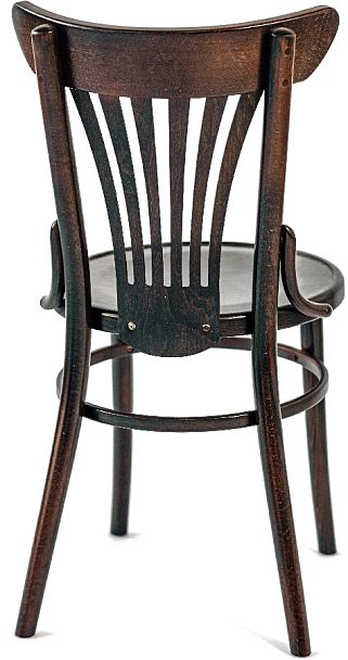 Комплект венских деревянных стульев Ослав темный орех, 4 шт. - Вид 3