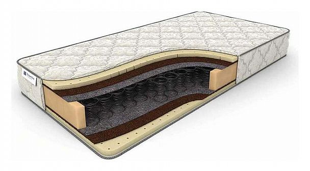 Матрас полутораспальный SleepDream Medium BS-120 2000x1200 - Вид 1