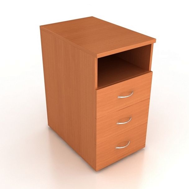 Тумба Менеджер Т-04/1+ДТС вишня - Вид 4