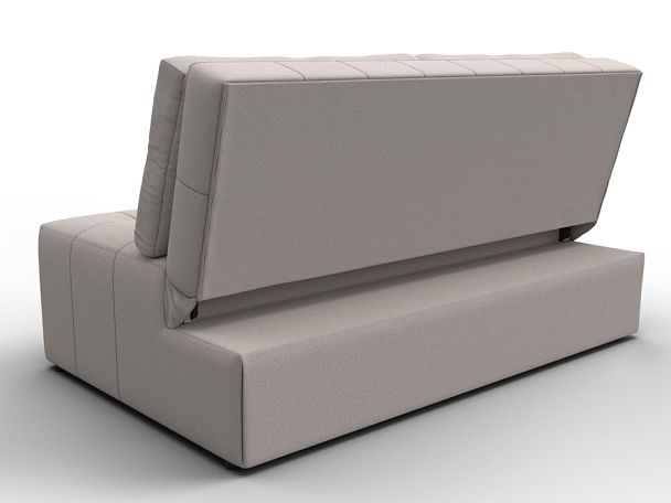 Диван прямой Лига-107 (140) Замша бежевый - Вид 5