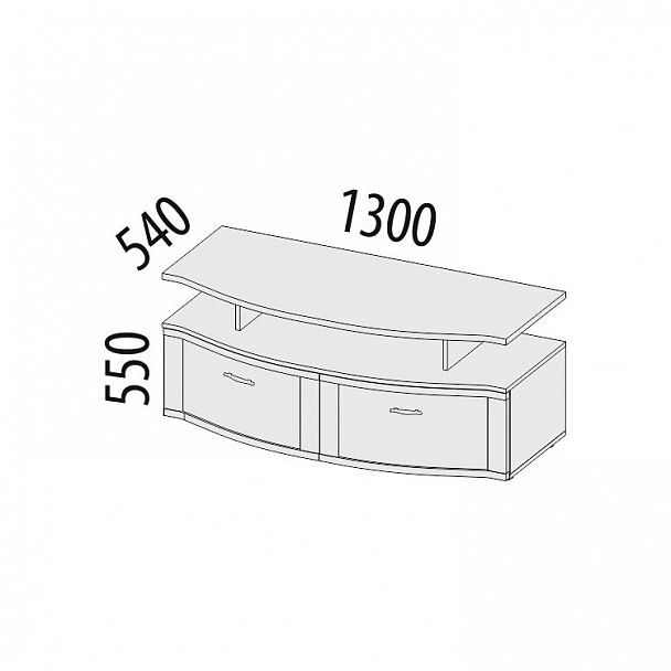 Тумба "Александрия" 31.01 - Вид 2