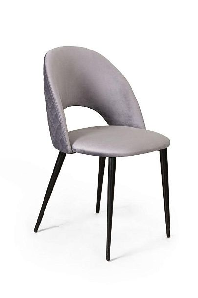 Стул Max ромб, бархат светло-серый 26 - Вид 1