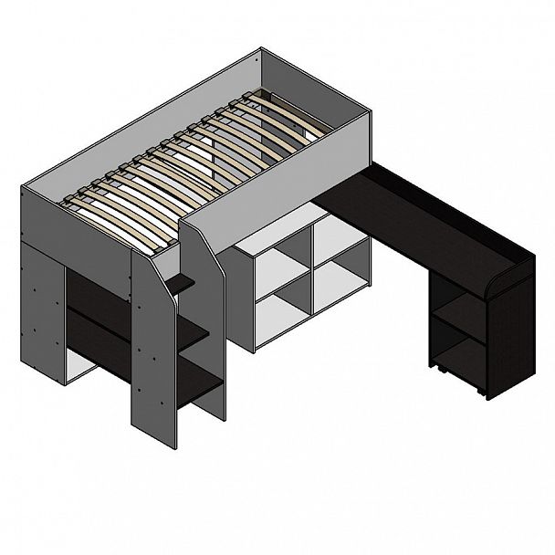 Кровать-чердак "Теремок-2" - Вид 4