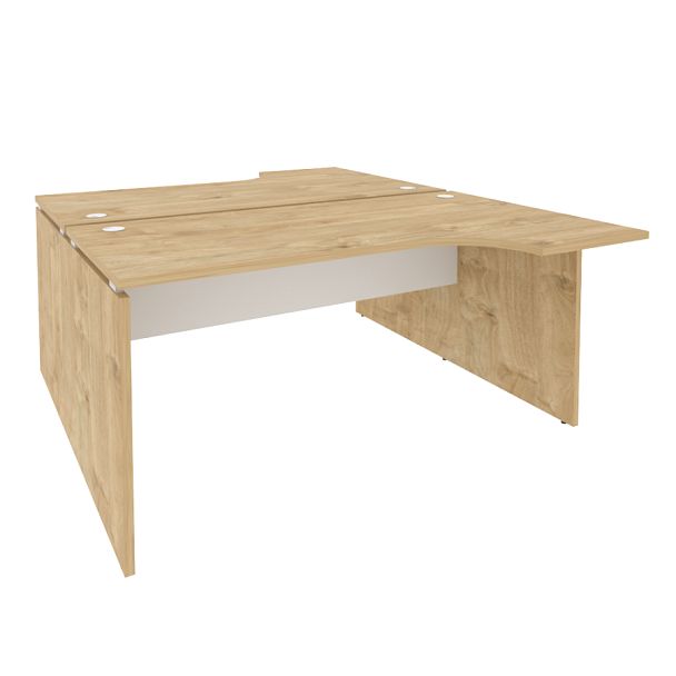 Onix Рабочая станция O.D.SA-1 Тиквуд светлый/Белый бриллиант 1580*1995*750 (1475/460) - Вид 1