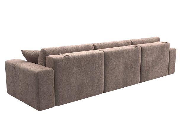 Диван прямой Лига-036 НПБ Классик Лонг Велюр бежевый - Вид 6