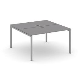 Стайл Проджект Рабочая станция двухсторонняя SN-4P.DRS-001 Серый Пепел/Металл Серый 980*1232*750 - Фото предпросмотра