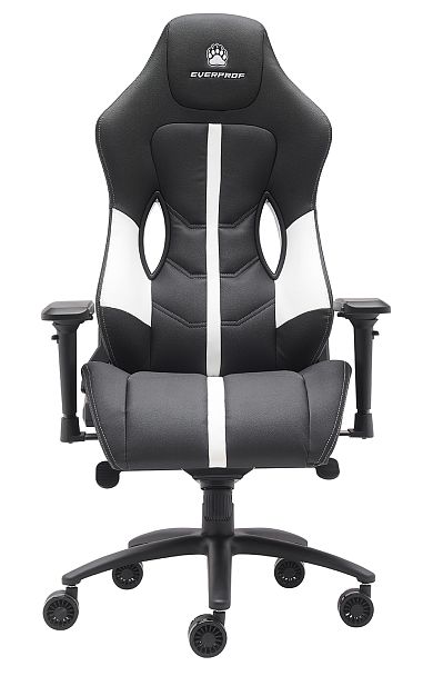 Геймерское кресло Everprof Jaguar (Ягуар) Экокожа Белый - Вид 2