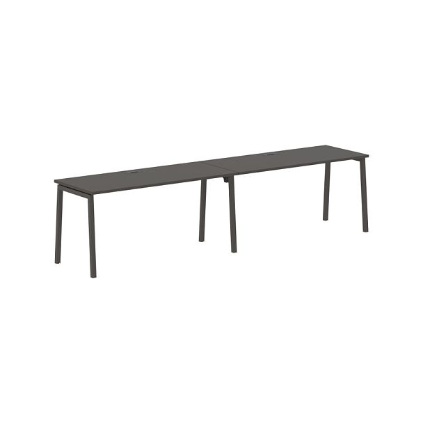 Стол 2-х местный ELWST 3167 Мокко/Мокко 3126х670х750 EDIS - Вид 1