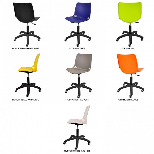 Кресло "Race SW КРЕСЛО на черной Крестовине Somalia",  черный - Вид 5