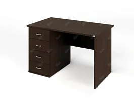 ЛАЙТ / LIGHT RLG008-12x7L Однотумбовый стол 120x70x75 Венге - Фото предпросмотра