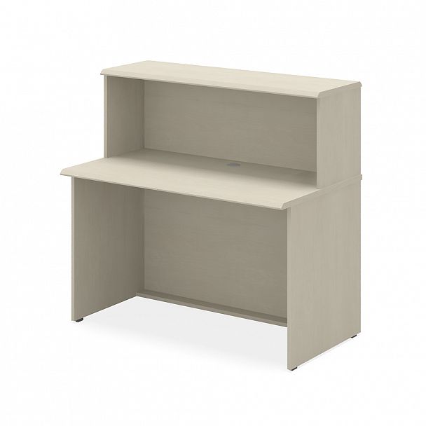 Стойка-ресепшн "Технофорвард" ПК-ТФ-СКР160Х70У-В3-99 клен - Вид 1