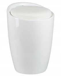 Табурет с местом для хранения LM-1100 (белый) - Фото предпросмотра