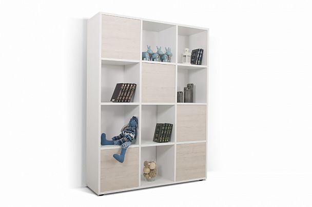 Стеллаж "Квадро" С4 (без фасадов) - Вид 2