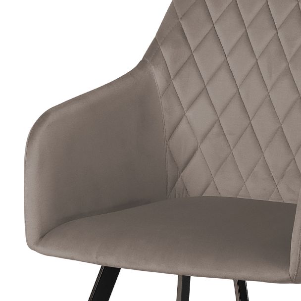 Комплект кресел Барли, Confetti mocco/черный, 2 шт. - Вид 7