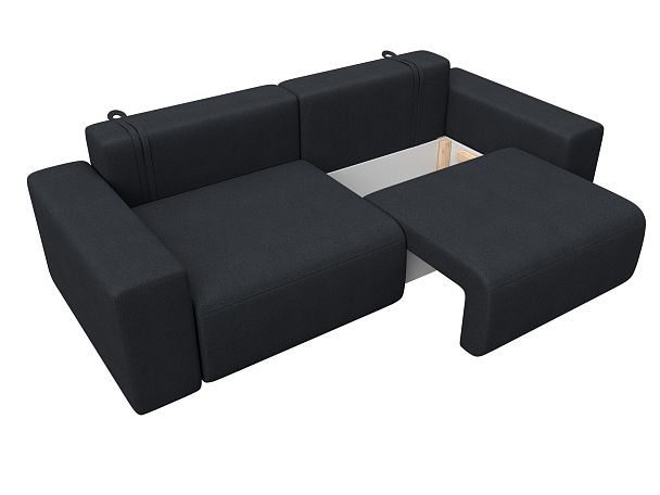 Диван прямой Лига-036 НПБ Классик Искусственная замша серый - Вид 7