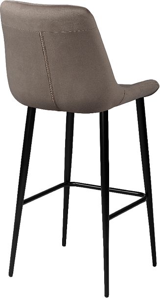 Барный поворотный стул Эйден, Confetti mocco/черный - Вид 5