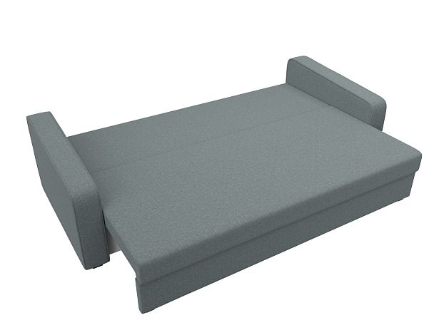 Диван прямой Лига-009 Рогожка серый - Вид 8