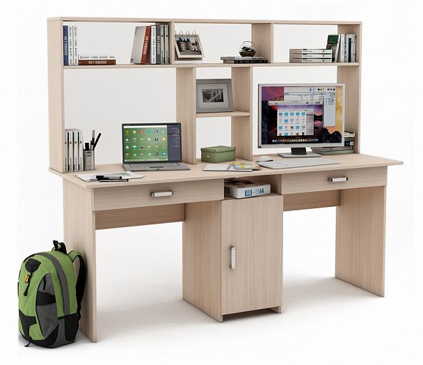 Стол компьютерный Лайт-10Я СН - Вид 1