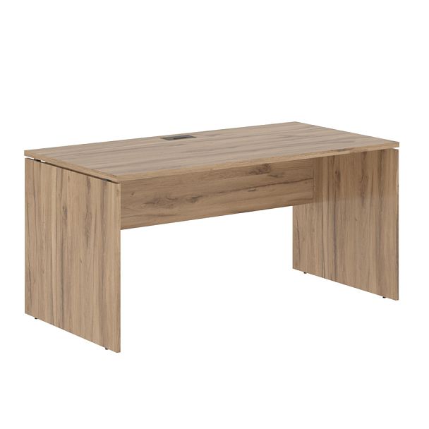 Стол прямой EDST 1580 Дуб Денвер светлый/Мокко 1560х800х750 EDIS - Вид 1