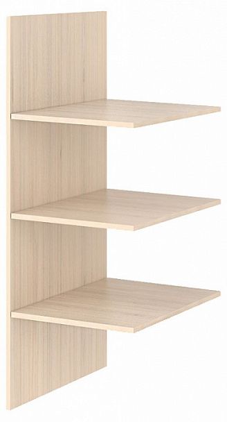 Панель с полками для шкафа Toivo ТОЙ-Шк 90/60 Карамель - Вид 1