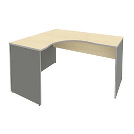 Riva Стол криволинейный левый А.СА-3 (L) Клён металлик 1400*1200*750 - Фото предпросмотра