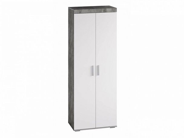 "Инстайл" ШК-29 метрополитан грей/белый глянец (замена цвета) - Вид 1