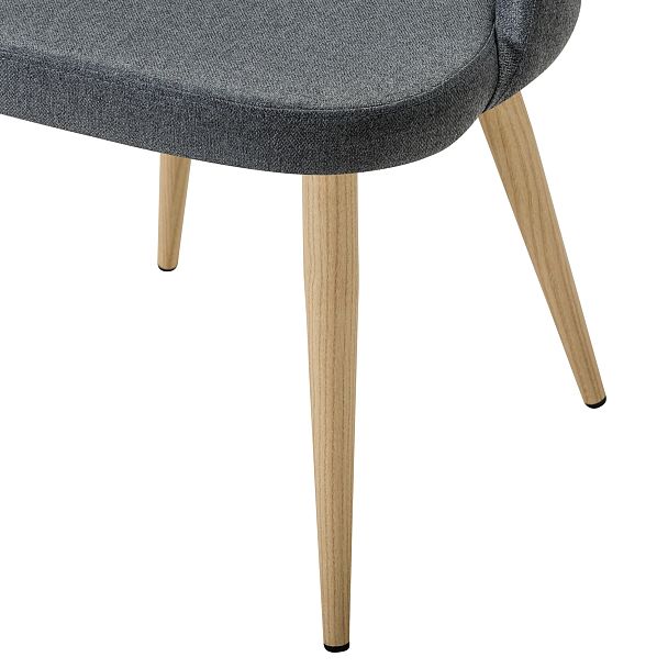 Стул Lars тёмно-серый/нат.дуб - Вид 7