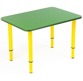 Детский стол Кузя, зеленый, желтый, гр.0-3 - Фото предпросмотра