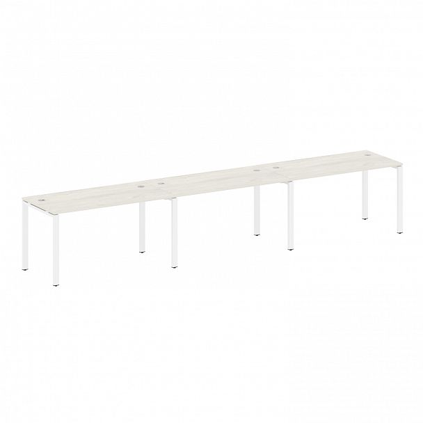 Рабочая станция "Metal System" БП.СМ-3.3 дуб наварра/белый - Вид 1