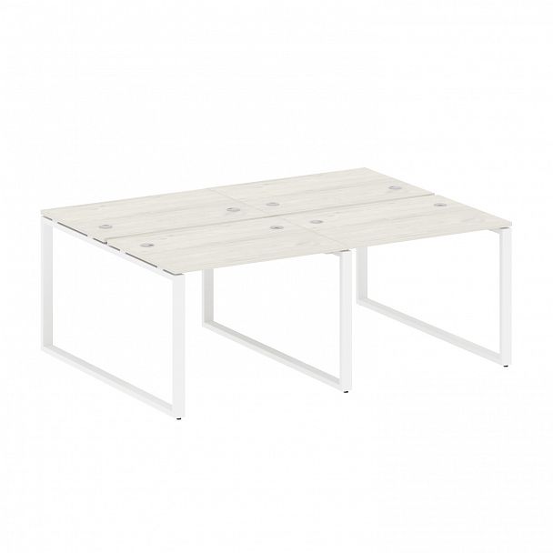 Рабочая станция "Metal System" БО.СМ-4.1 дуб наварра/белый - Вид 1