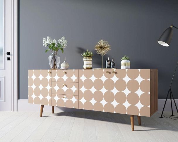 Комод Berber удлиненный принт 17 арт BB11/Print_17 - Вид 3