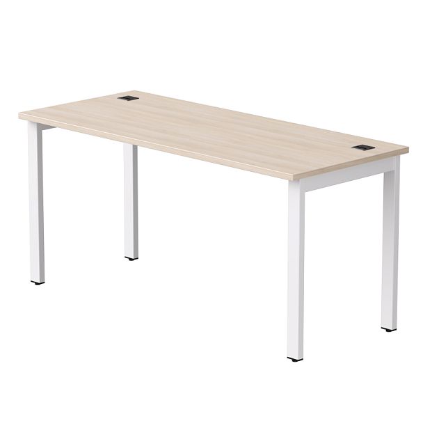 Стол прямой Everprof EVO на металлокаркасе 1580х670х755 мм Дуб Соната/Белый - Вид 1