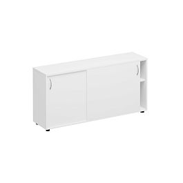 Шкаф-купе низкий Комфорт К.523 белый премиум - Фото предпросмотра