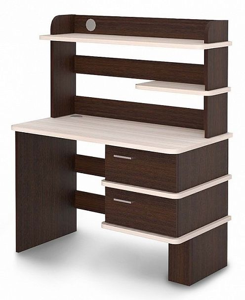 Стол компьютерный Домино СД-15 Венге/Карамель - Вид 1