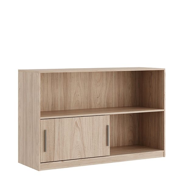 Стеллаж низкий, древесный Asti 135x45x85,8 вяз - Вид 1